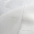 Tessuti per abiti in chiffon bianco 100% poliestere